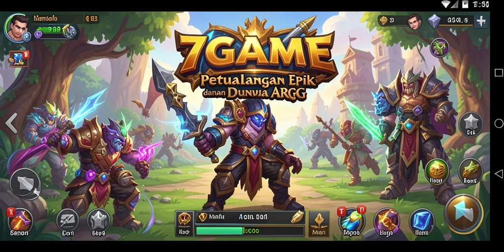 Tampilan gameplay yang mendebarkan dalam dunia ARPG.