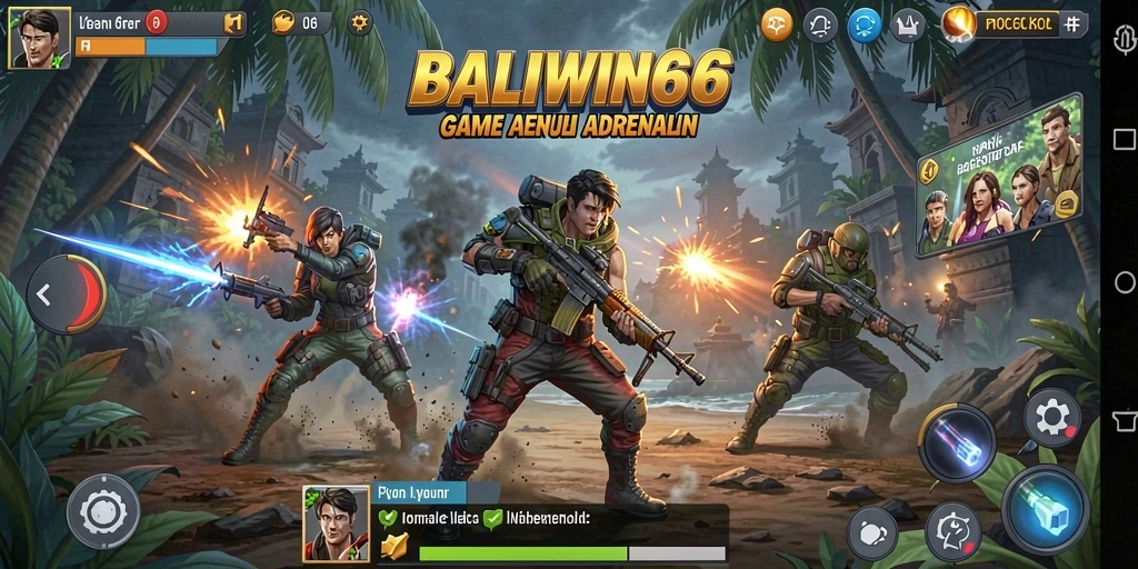 Screenshot gameplay BALIWIN66 yang menampilkan aksi seru.