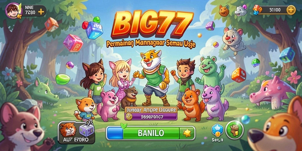 Tampilan menarik dari gameplay BIG77 yang memukau dan menyenangkan.