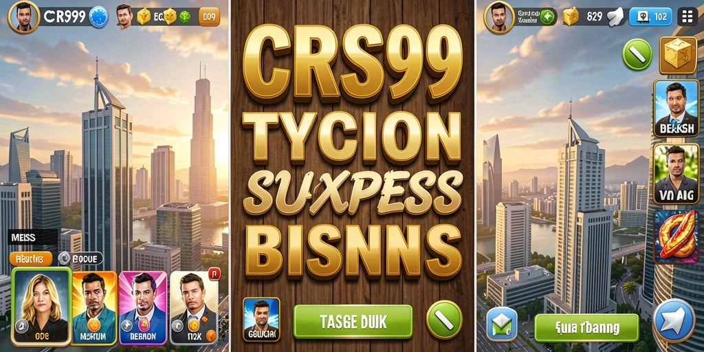 Gameplay Tycoon yang interaktif dan menantang di CRS99.