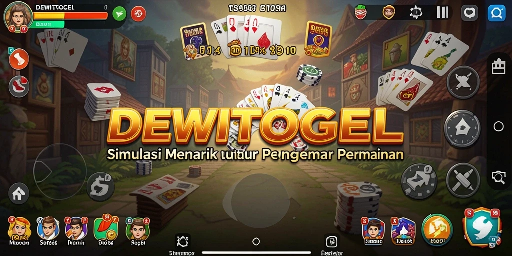 Screenshot gameplay DEWITOGEL dengan visual menarik dan interaktif.