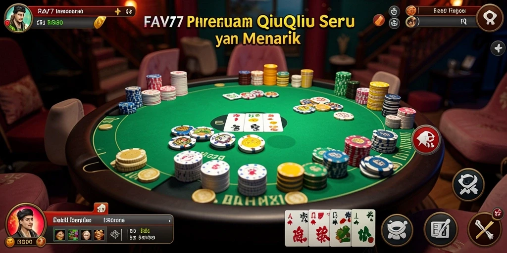 Gameplay seru QiuQiu di FAV77 dengan tampilan menarik.