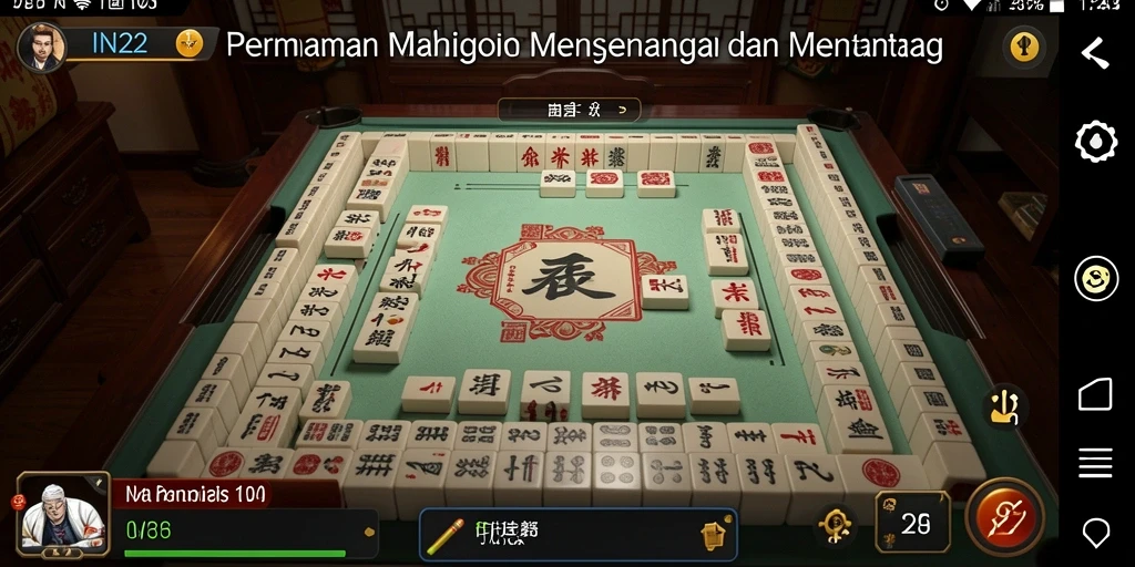 Tampilan gameplay IN22 yang menarik dan penuh warna.
