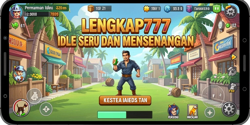 Tampilan gameplay LENGKAP777 yang menarik dan interaktif.