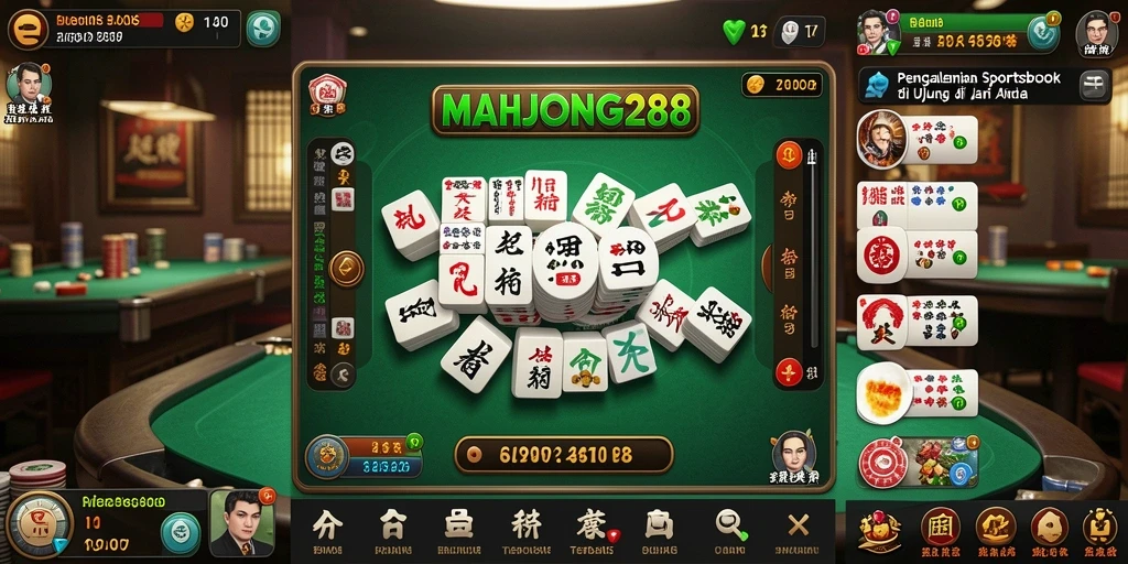 Screenshot utama gameplay Sportsbook di MAHJONG288 yang menarik.