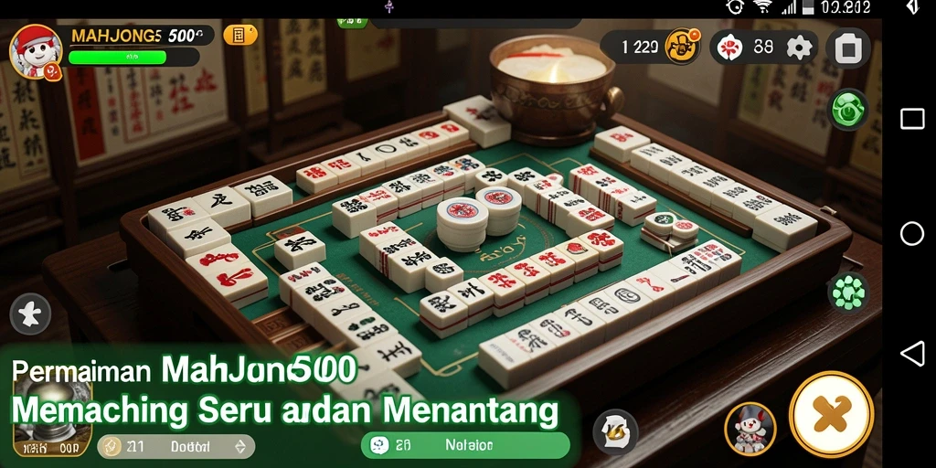 Tampilan gameplay memancing di MAHJONG500 dengan berbagai lokasi dan jenis ikan.