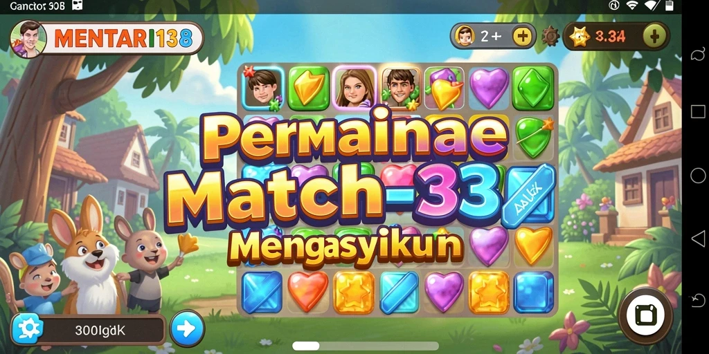 Tampilan gameplay MENTARI138 yang seru dan penuh warna.