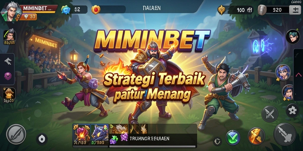 Tampilan gameplay mendebarkan dari MIMINBET yang penuh strategi.
