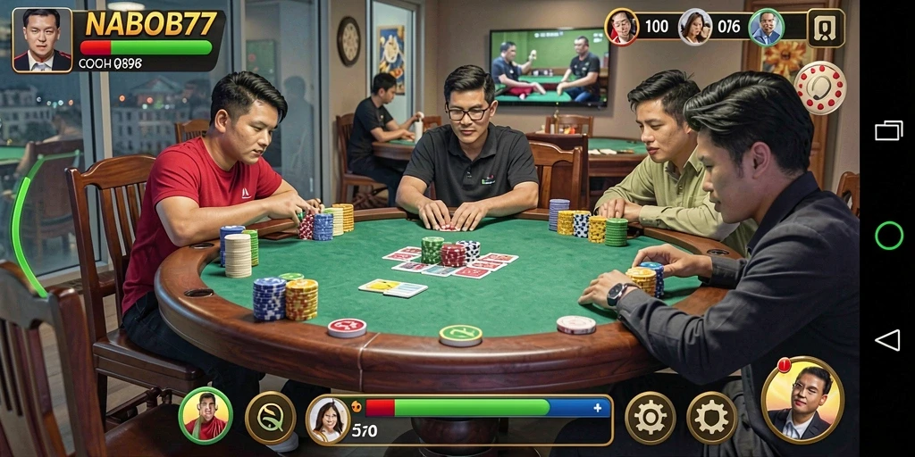 Gameplay QiuQiu yang menarik dalam NABOB77.