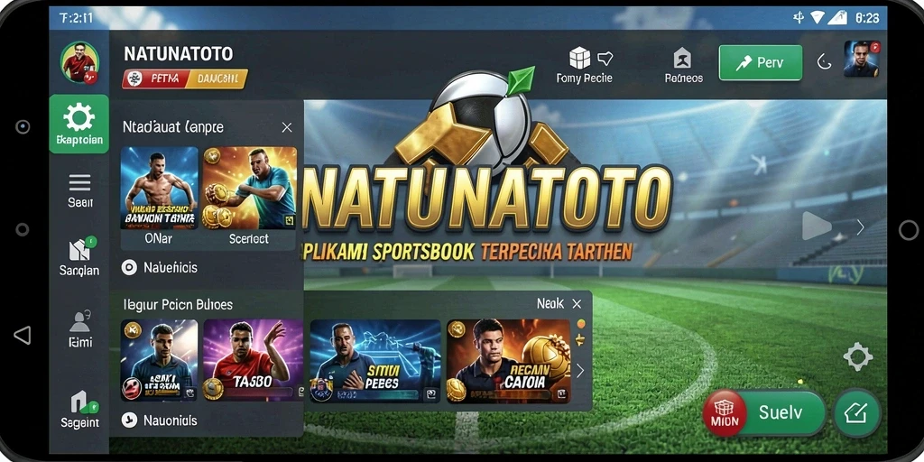 Tampilan menarik dari gameplay Sportsbook NATUNATOTO.