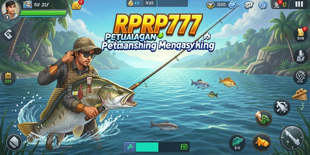 Gameplay RPRP777 yang menegangkan dan penuh aksi memancing.