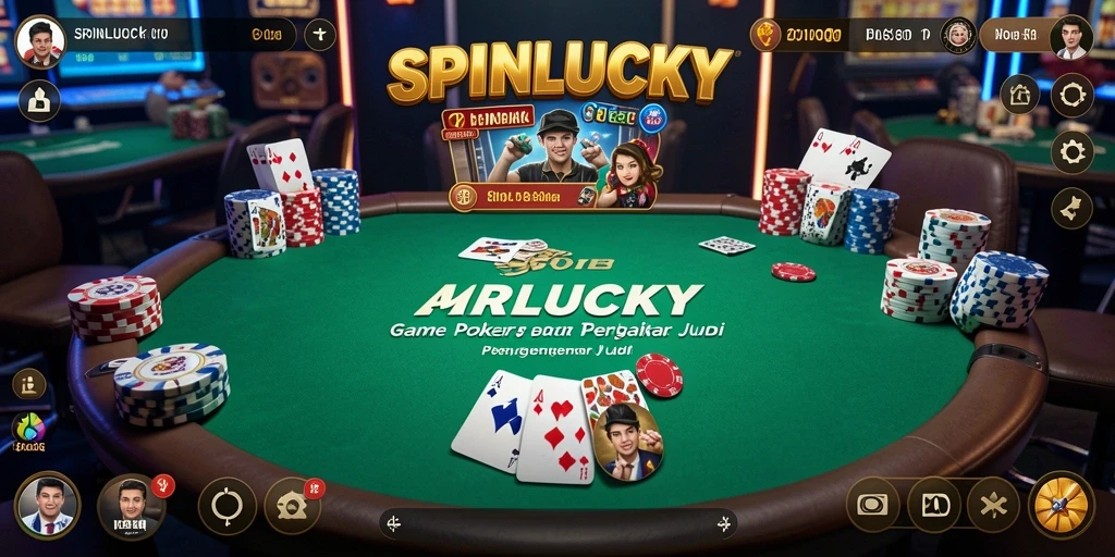 Tampilan gameplay SPINLUCKY yang seru dan kompetitif.