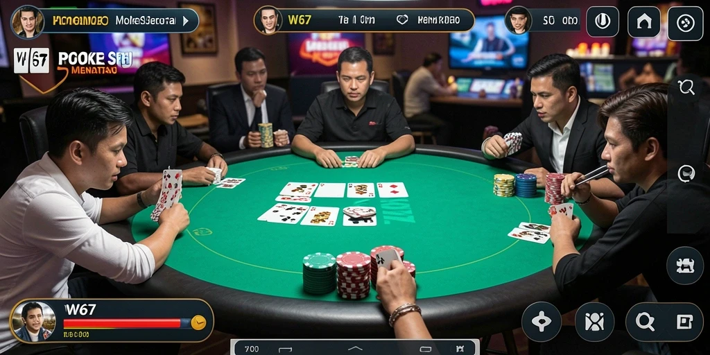 Tampilan permainan W67 dengan grafik menarik dan gameplay yang seru.