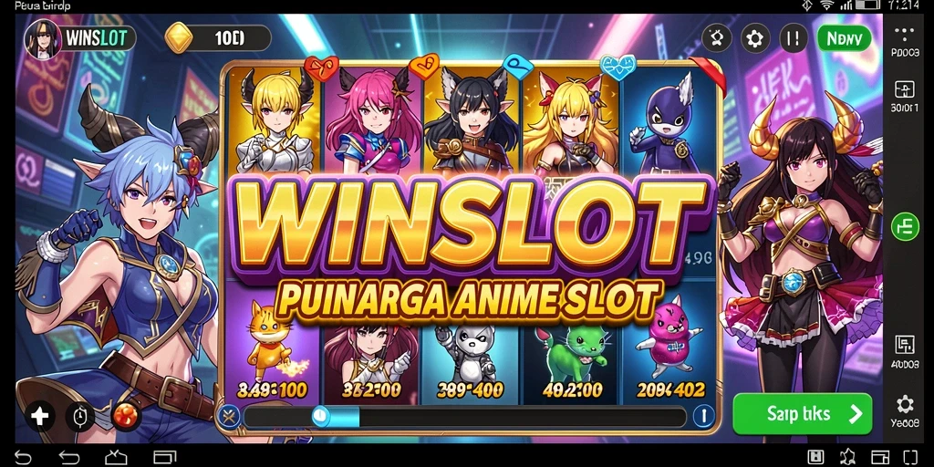 Tampilan menarik dari gameplay <strong>WINSLOT</strong> dengan karakter anime yang memikat.